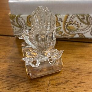 Praying Hands Art Glass in box